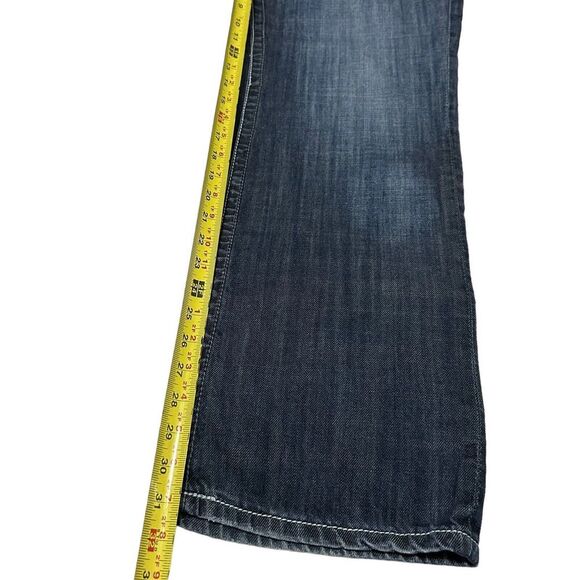 BKE Y2K Jeans Mens 36 R Derek Straight Leg Blue Denim Medium Wash Jeans 36 X 31 - Picture 12 of 16